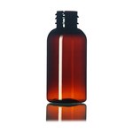 1.5 oz Amber PET Boston Round Bottle