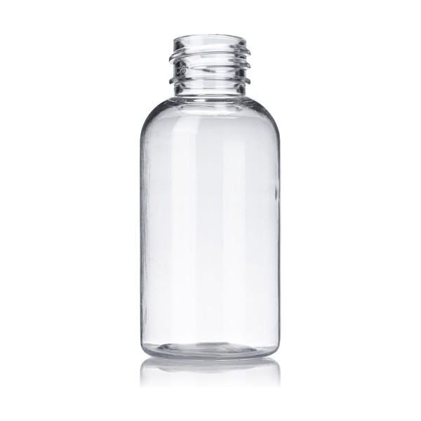 1.5 oz Clear PET Boston Round