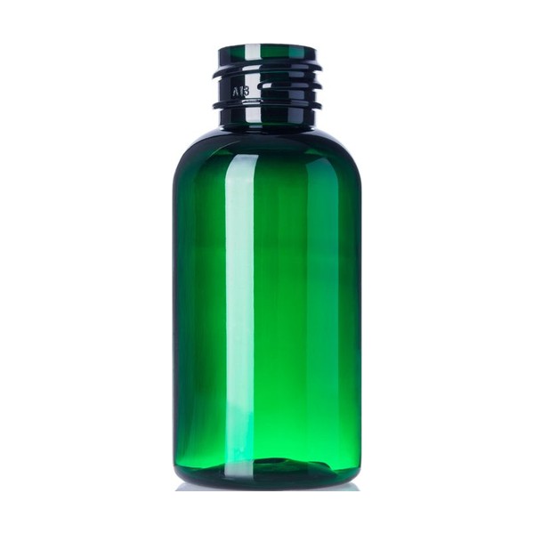 1.5 oz Green PET Boston Round