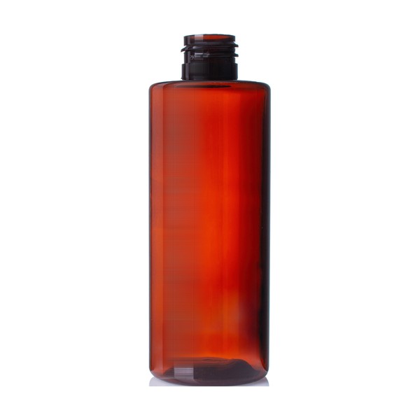 4 oz Amber PET Cylinder Round