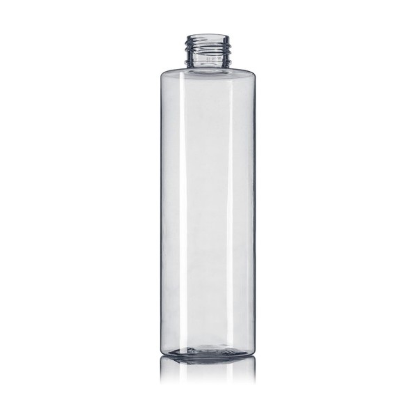 8 oz Clear PET Cylinder Round