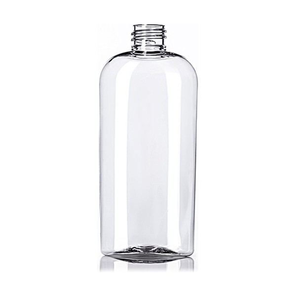 4 oz Clear PET Oval Bottle
