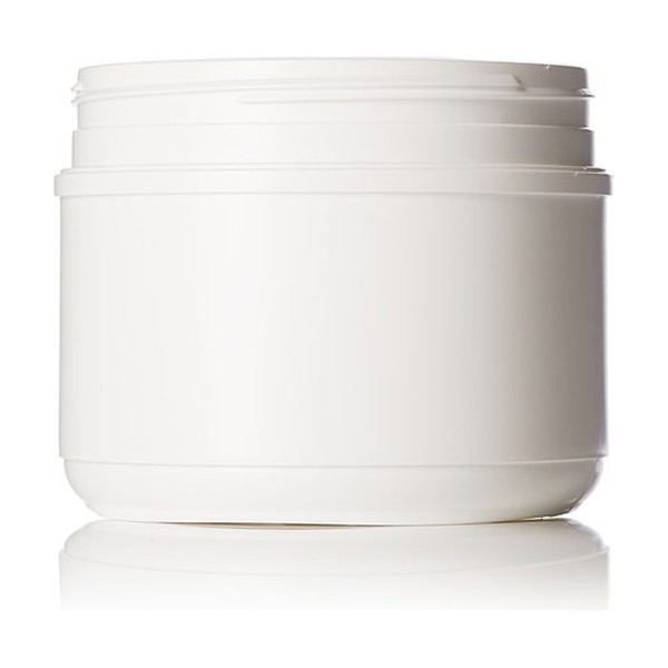 36 oz White HDPE Wide Mouth Container