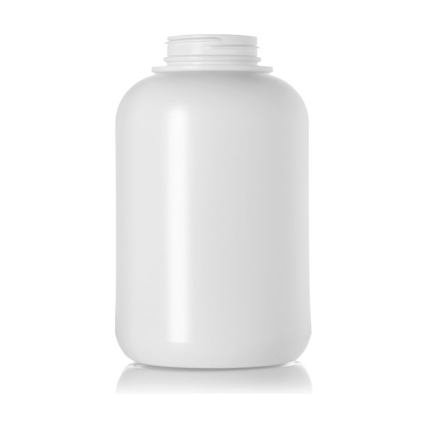 1250 cc White HDPE Wide Mouth Container