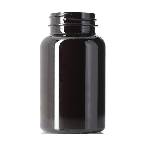 225 cc Amber PET Packer Bottle