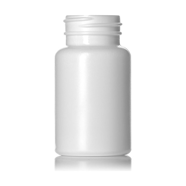 120 cc White HDPE Packer Bottle