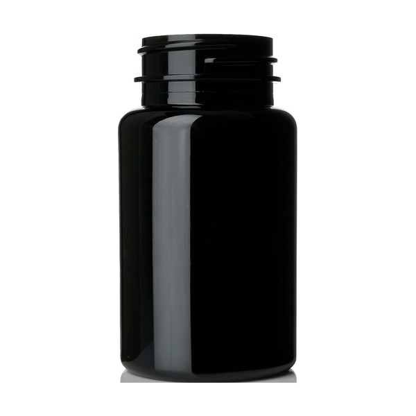 100 cc Black PET Packer Bottle