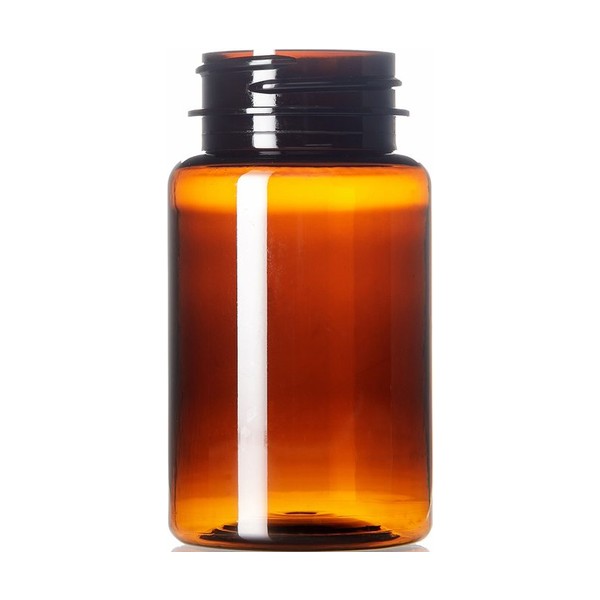 100 cc Amber PET Packer Bottle