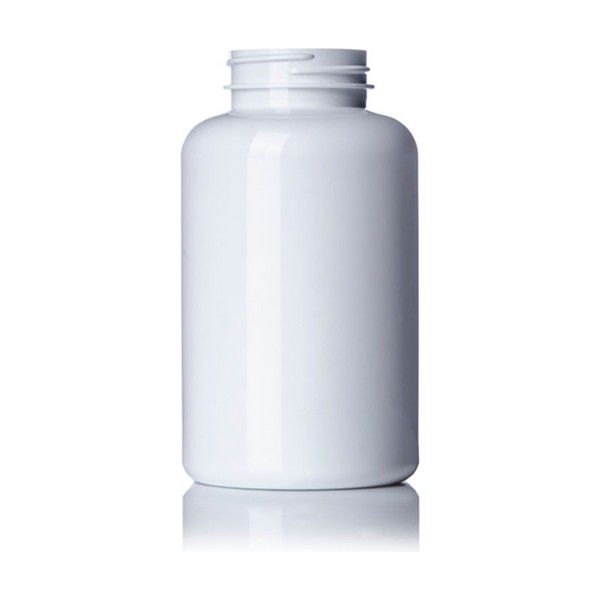 400 cc White PET Packer Bottle