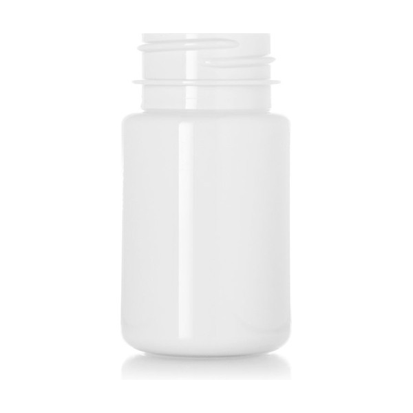 60 cc White PET Packer Bottle