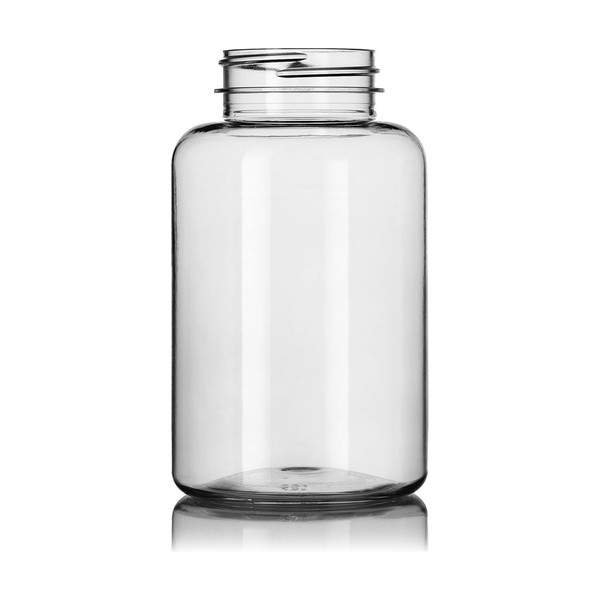 300 cc Clear PET Packer Bottle
