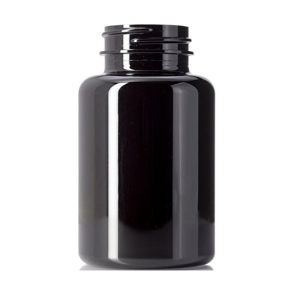 175 cc Dark Amber PET Packer Bottle