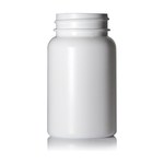 100 cc White HDPE Plastic Packer Bottle
