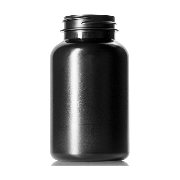 275 cc Black HDPE Packer Bottle