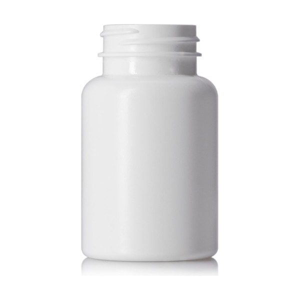 120 cc White HDPE Packer Bottle