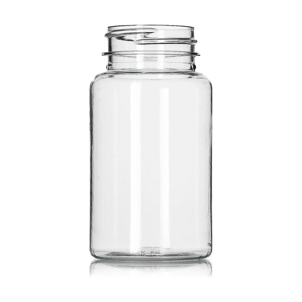 120 cc Clear PET Packer Bottle