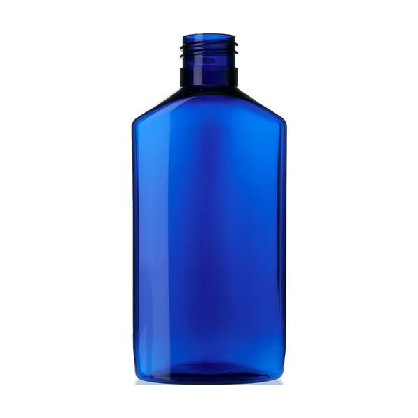188 ml Blue PET Oblong Bottle