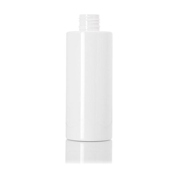 6.7 oz White PET Cylinder Round