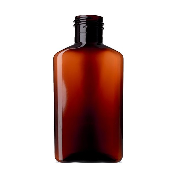 100 ml Amber PET Oblong Bottle