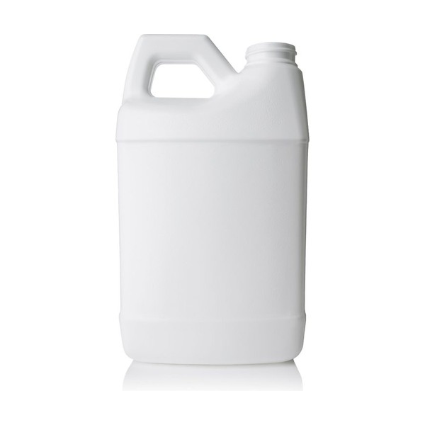 64 oz White HDPE F Style Bottle