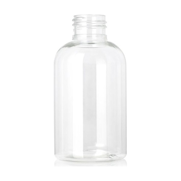 4 oz Clear PET Boston Round