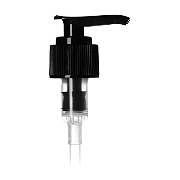 24-410 Black PP Ribbed Pump