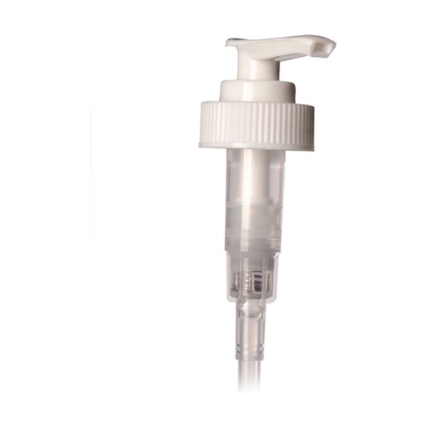 28-400 White PP Ribbed Pump