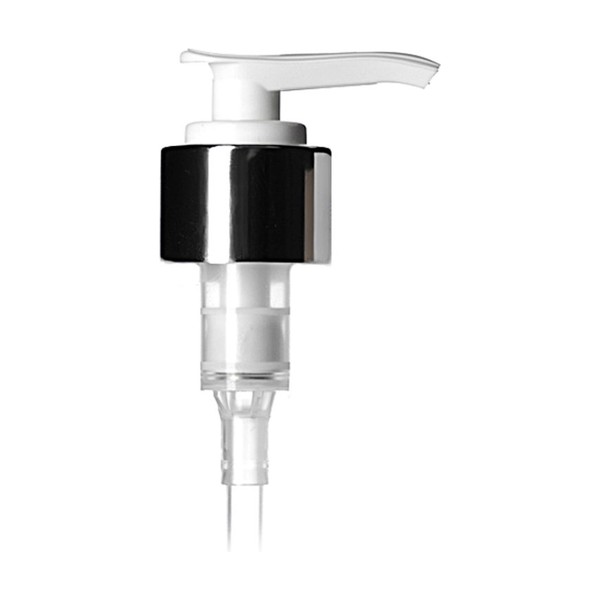 24-410 White/Silver Plastic/Metal Smooth Pump