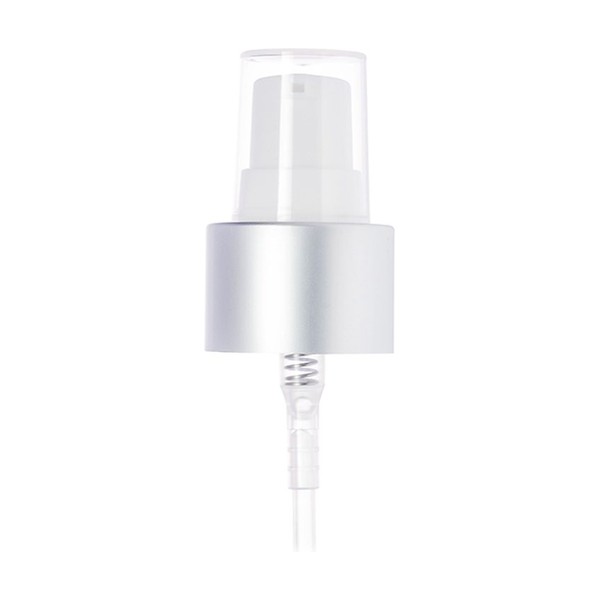24-410 White/Silver Plastic/Metal Treatment Pump