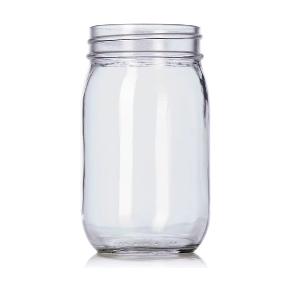 16 oz Clear Glass Mason And Paragon Jar