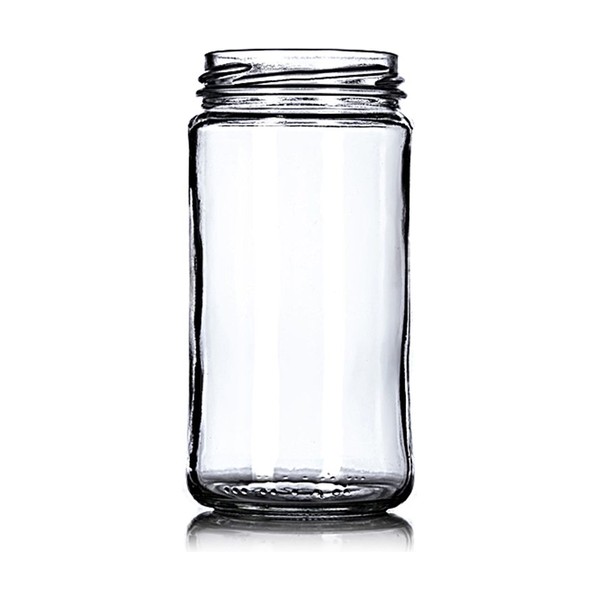 12 oz Clear Glass Mason And Paragon Jar