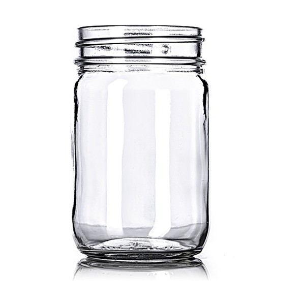 12 oz Clear Glass Mason And Paragon Jar