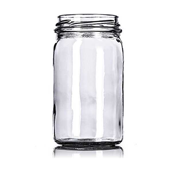 8 oz Clear Glass Mason And Paragon Jar