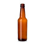 12 oz Amber Glass Long Neck Beverage Bottle