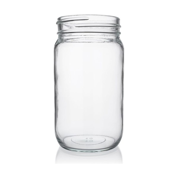 16 oz Clear Glass Mason And Paragon Jar