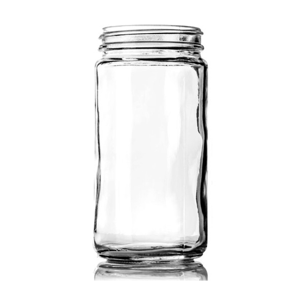 12 oz Clear Glass Mason And Paragon Jar