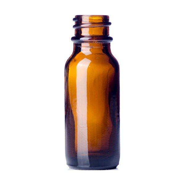 0.5 oz Amber Glass Boston Round