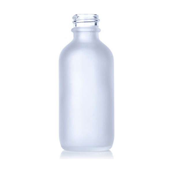 2 oz Frosted Glass Boston Round