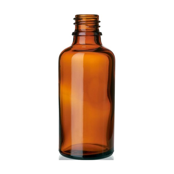 50 ml Amber Glass Boston Round