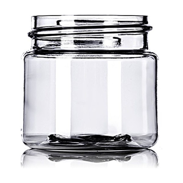 1 oz Clear PET Single Wall Jar
