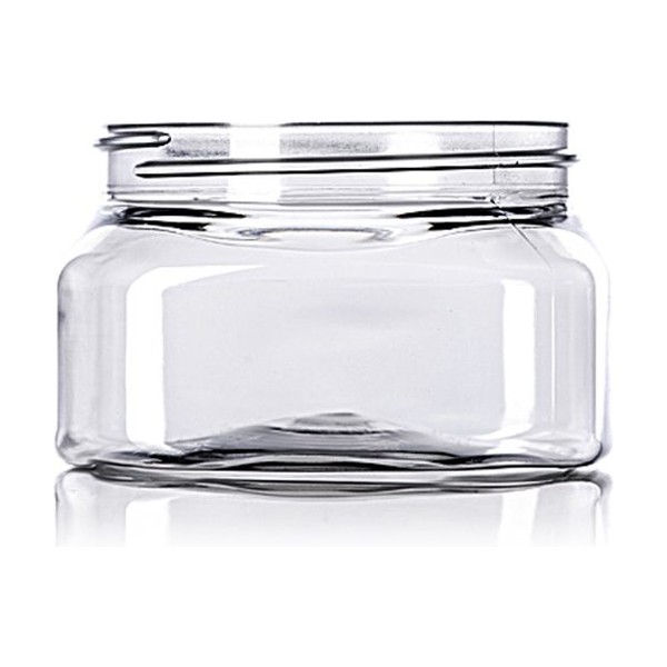 6 oz Clear PET Single Wall Jar