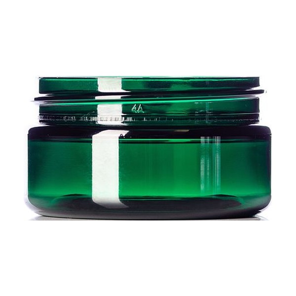 2 oz Green PET Single Wall Jar