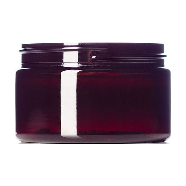 4 oz Amber PET Single Wall Jar