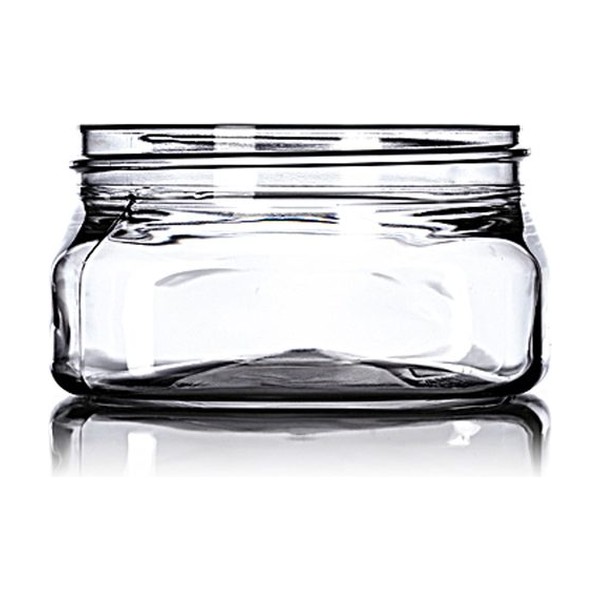 4 oz Clear PET Single Wall Jar