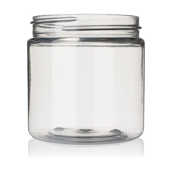 4 oz Clear PET Single Wall Jar