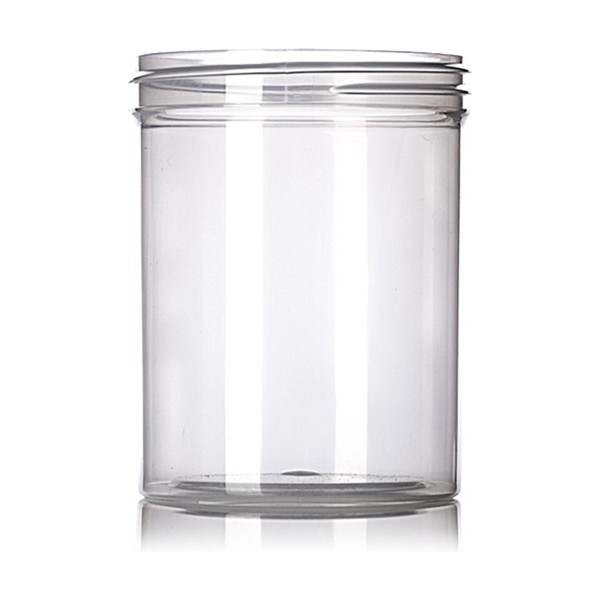 8 oz Clear PP Single Wall Jar