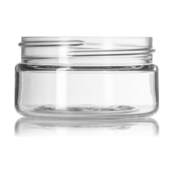 2 oz Clear PET Single Wall Jar