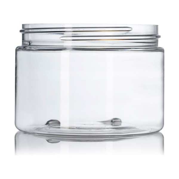 12 oz Clear PET Single Wall Jar