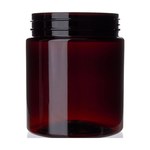 12 oz Amber PET Single Wall Jar
