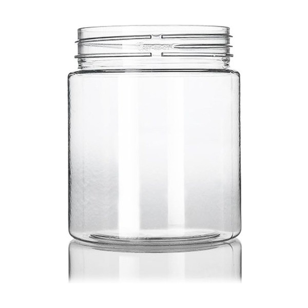 12 oz Clear PET Single Wall Jar